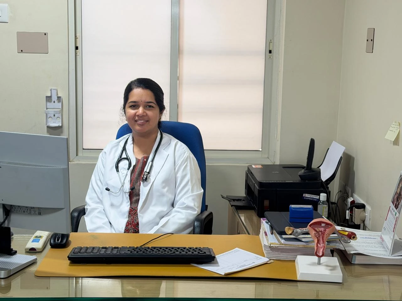 Dr. Anjana J S patient care and hospital event
