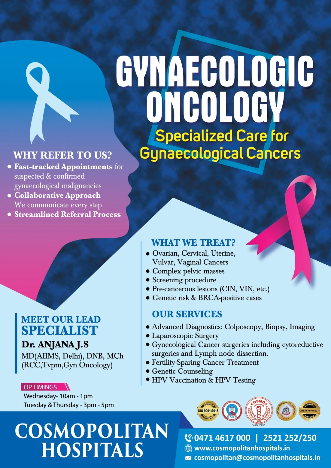 Gynaecologic Oncology Care Workflow & Treatment Plan